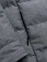 Ombre Clothing Prešivana muška košulja jakna sa džepovima – sivi mелir V2 OM-JALP-0256 Ombre Clothing
