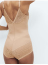 Marks & Spencer Nosite vlastiti grudnjak Body Marks & Spencer Beige Sheer Striped Reinforcement Body
