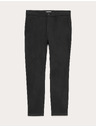 Marks & Spencer Marks & Spencer crni rastezljivi chinos hlače uskog kroja