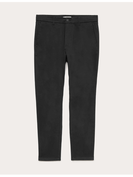 Marks & Spencer Marks & Spencer crni rastezljivi chinos hlače uskog kroja