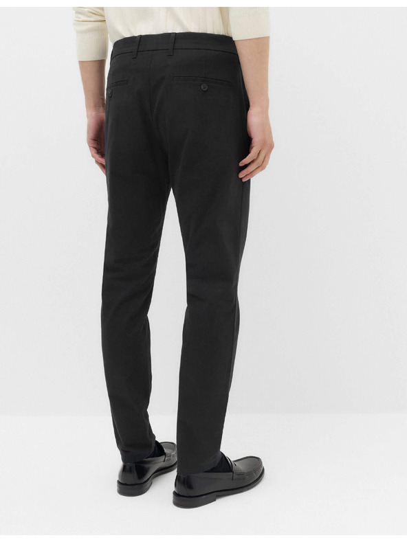 Marks & Spencer Marks & Spencer crni rastezljivi chinos hlače uskog kroja