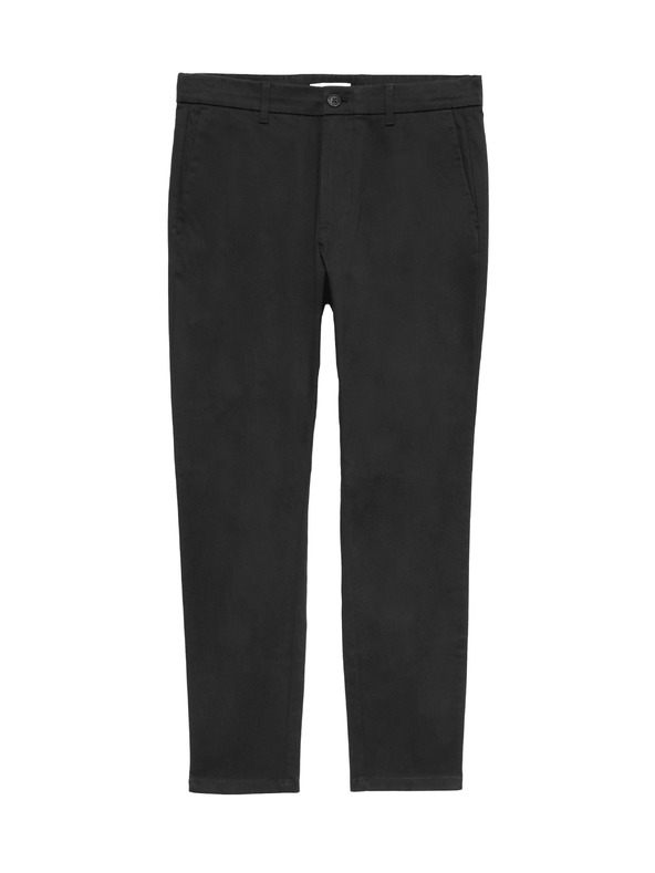 Marks & Spencer Marks & Spencer crni rastezljivi chinos hlače uskog kroja