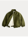 Marks & Spencer Karirana bomber jakna s podstavom od umjetne kože (2–8 godina) Marks & Spencer zelena