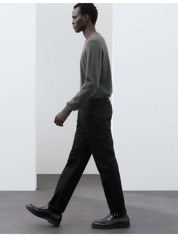 Marks & Spencer Japanske traperice Selvedge, ravni kroj Marks & Spencer crna