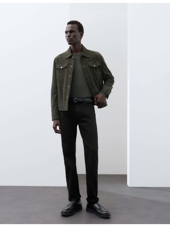 Marks & Spencer Japanske traperice Selvedge, ravni kroj Marks & Spencer crna