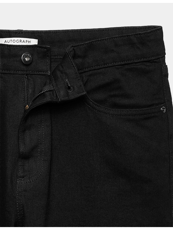 Marks & Spencer Japanske traperice Selvedge, ravni kroj Marks & Spencer crna