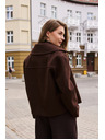 Moodo Kratka smeđa jakna Moodo