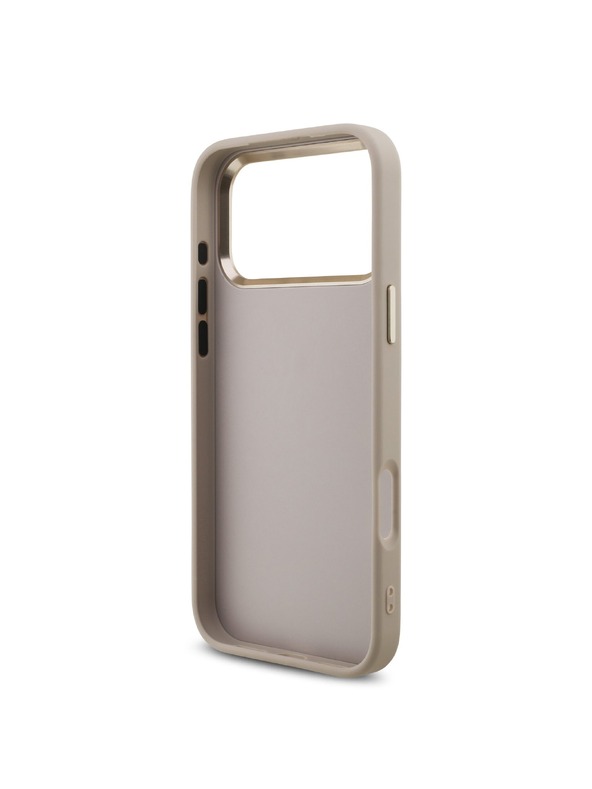 Guess Guess PU Leather 4G Metal Logo Gold Frame Stražnji poklopac za iPhone 18 Pro Max Pink
