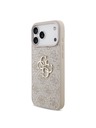 Guess Guess PU 4G Metal Logo Stražnji poklopac za iPhone 18 Pro Max Pink