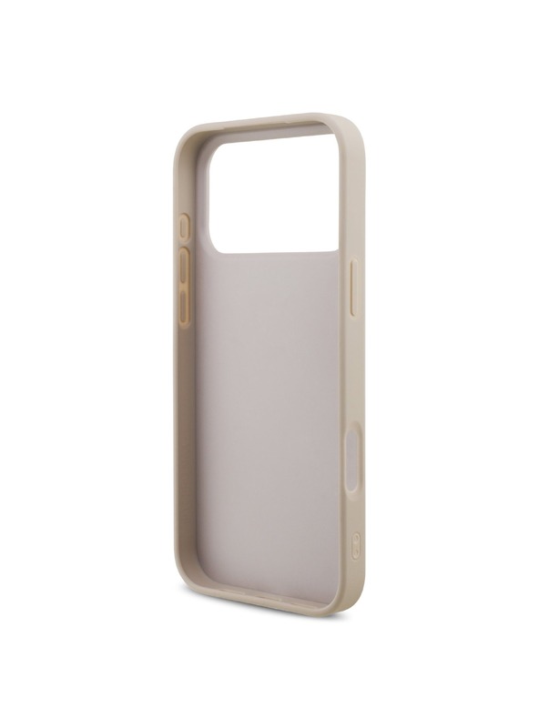Guess Guess PU 4G Metal Logo Stražnji poklopac za iPhone 18 Pro Max Pink