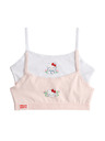 Marks & Spencer Skraćene majice s motivom Hello Kitty™, s visokim udjelom pamuka, 2 kom (7–16 let) Marks & Spencer roza
