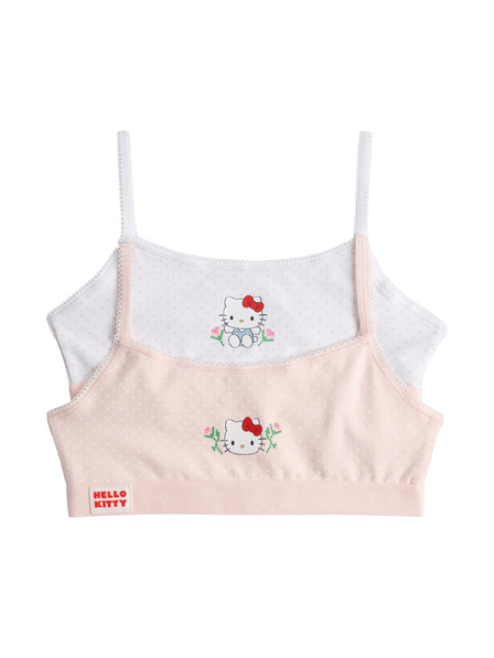 Marks & Spencer Skraćene majice s motivom Hello Kitty™, s visokim udjelom pamuka, 2 kom (7–16 let) Marks & Spencer roza