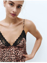 Marks & Spencer Spavaćica Clara Papertouch s leopard uzorkom Marks & Spencer narančasta