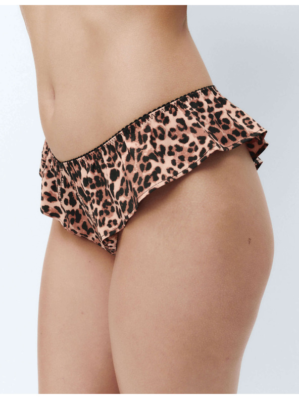 Marks & Spencer Francuske gaćice Clara Papertouch s leopard printom Marks & Spencer narančasta