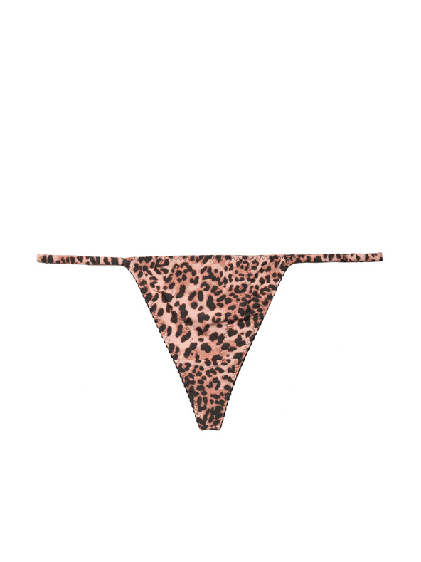 Marks & Spencer Vezane tange Clara Papertouch s leopardskim printom Marks & Spencer narančasta
