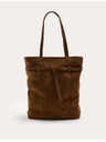 Marks & Spencer Zamšna tote torba s remenom Marks & Spencer smeđa