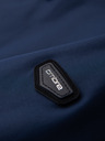 Ombre Clothing Muška laka prijelazna jakna na rajsferšlus s klasičnim ovratnikom – tamno plava V1 OM-JANP-0224 Ombre Clothing