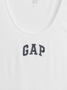 GAP Rebrasta majica bez rukava s logom GAP