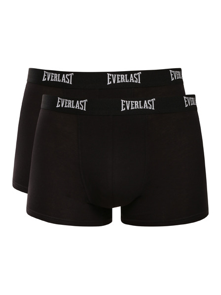 Everlast Komplet od dva - muške bokserice Everlast crne (BM002-black/black)