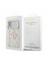 Guess Guess PU 4G Resin Metal Logo Stražnji Kućište za iPhone 18 Pro Pink