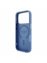 Guess Guess PU Leather 4G Gold Frame Embossed MagSafe Stražnji Kućište za iPhone 18 Pro Blue