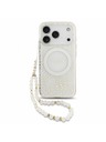 Guess Guess IML Flowers Allover Strap MagSafe Stražnji Kućište za iPhone 18 Pro White