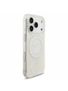 Guess Guess IML Flowers Allover Strap MagSafe Stražnji Kućište za iPhone 18 Pro White