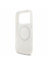 Guess Guess IML Flowers Allover Strap MagSafe Stražnji Kućište za iPhone 18 Pro White