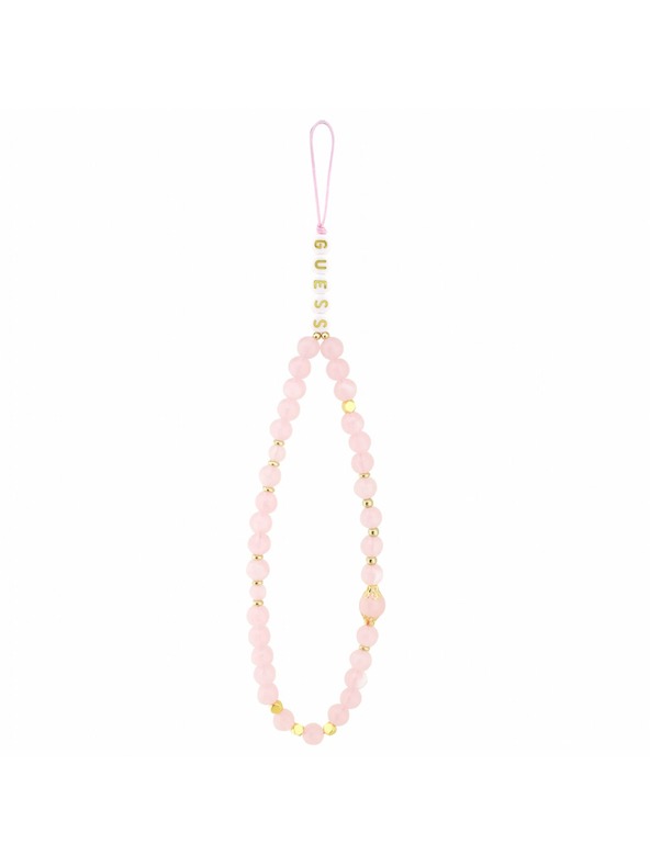 Guess Guess PU 4G Metal Logo Strap Stražnji Kućište za iPhone 18 Pro Pink