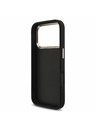 Guess Guess PU 4G Metal Logo Strap Stražnji Kućište za iPhone 18 Pro Black