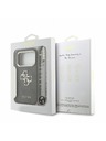 Guess Guess PU 4G Metal Logo Strap Stražnji Kućište za iPhone 18 Pro Black