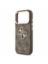 Guess Guess PU 4G Metal Logo Strap Stražnji Kućište za iPhone 18 Pro Brown