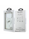 Karl Lagerfeld Karl Lagerfeld IML K&CH Heads Metal Frame MagSafe Stražnji poklopac za iPhone 18 Pro White