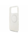 Guess Guess IML Flowers Allover Remen MagSafe Stražnji poklopac za iPhone 18 Pro Max White