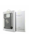 Guess Guess PU 4G Metal Logo Remen Stražnji poklopac za iPhone 18 Pro Max Black