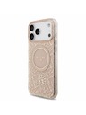 Guess Guess IML Flowers Allover Remen MagSafe Stražnji poklopac za iPhone 18 Pro Max Pink