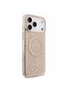 Guess Guess IML Flowers Allover Remen MagSafe Stražnji poklopac za iPhone 18 Pro Max Pink