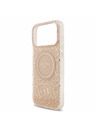 Guess Guess IML Flowers Allover Remen MagSafe Stražnji poklopac za iPhone 18 Pro Max Pink