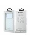 Karl Lagerfeld Karl Lagerfeld IML Rhinestones Allover Magsafe Stražnji poklopac za iPhone 18 Pro Max White