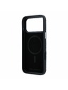 Karl Lagerfeld Karl Lagerfeld PU Grained Allover Semi Wrap Magsafe Stražnji poklopac za iPhone 18 Pro Max Black