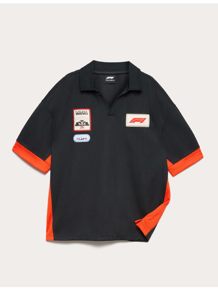 Marks & Spencer Polo top Formula 1® od mrežastog materijala (6–16 godina) Marks & Spencer crna