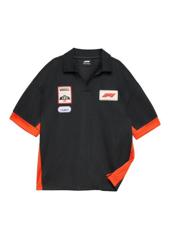 Marks & Spencer Polo top Formula 1® od mrežastog materijala (6–16 godina) Marks & Spencer crna