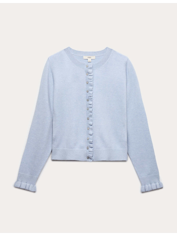 Marks & Spencer Cardigan od zračnog pređa i uskog kroja Marks & Spencer plava