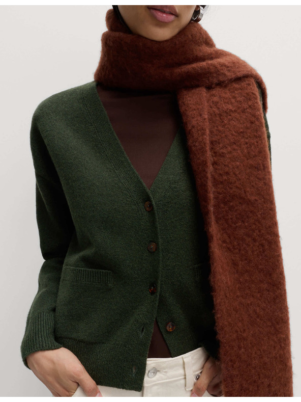 Marks & Spencer Cardigan sa dugmadima od zračnog pređa sa V izrezom Marks & Spencer zelena