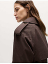Marks & Spencer Kratka trench jakna od čiste pamuka Marks & Spencer smeđa