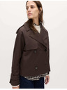 Marks & Spencer Kratka trench jakna od čiste pamuka Marks & Spencer smeđa