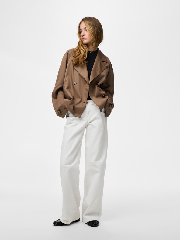 Pieces Ženski kratki trench kaput SCARLETT