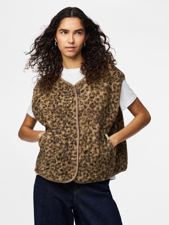 Pieces Plisava prsluk KATTY