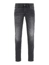 Jack & Jones JJIGLENN muske crne slim fit traperice