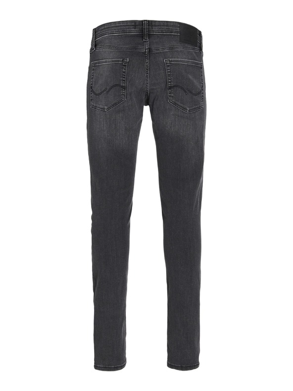 Jack & Jones JJIGLENN muske crne slim fit traperice